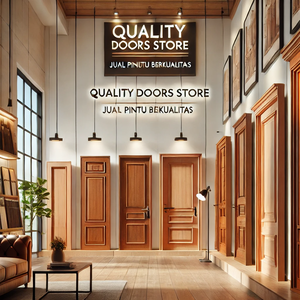 Jual Pintu Medan Berkualitas dari Pabrik Kayu di Medan Quality Doors Store