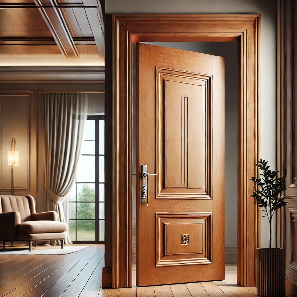 Pintu Kayu Solid Berkualitas Kokoh Elegan Dan Tahan Lama